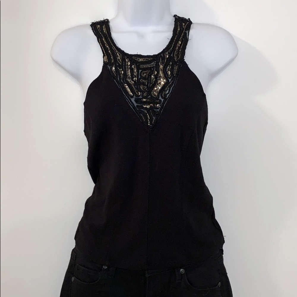 Urban Outfitters Silence + Noise Beaded Halter Top